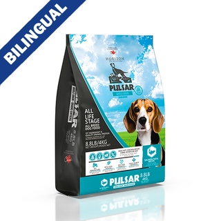 Horizon Pet Nutrition© Pulsar Grains Entiers Formule au Saumon pour chiens 4-kg