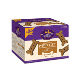 OLD MOTHER HUBBARD® CLASSIC P-NUTTIER® BISCUITS POUR CHIENS CUITS AU FOUR GRANDS