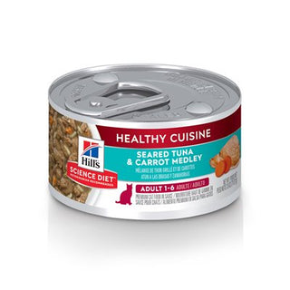 Hill's Science Diet Healthy Cuisine Chat Mélange de Thon Grillée & Carottes 24/2.8 oz