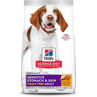 Hill's Science Diet Estomac & Peau Sensible Chien Poulet Sans Grains 24 LB