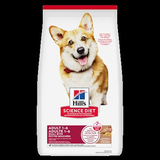 Hill's Science Diet Chien Adulte Petites Bouchées Agneau & Riz 15.5 LB