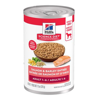 Hill's Science Diet Chien Adulte Entrée de Saumon & Orge 12/13oz