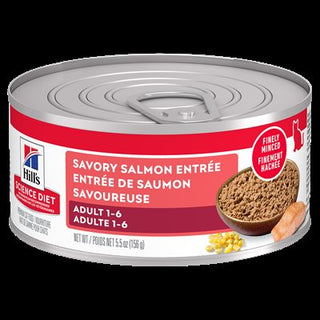 Hill's Science Diet Adulte Chat Entrée de Saumon 24/5.5 oz