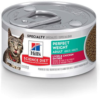 Hill's Science Diet Santé du Poids Chat Entrée de Foie & Poulet 24/2.9 oz