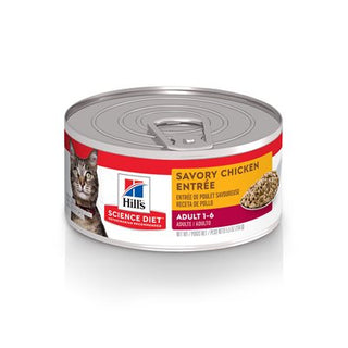 Hill's Science Diet Adulte Chat Entrée de Poulet 24/5.5 oz