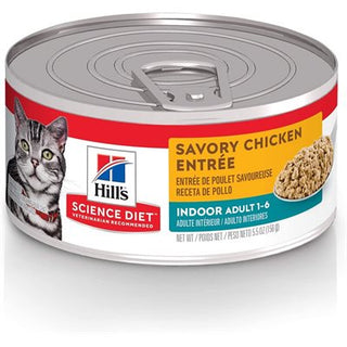 Hill's Science Diet Chat d'Intérieur Entrée de Poulet 24/5.5 oz