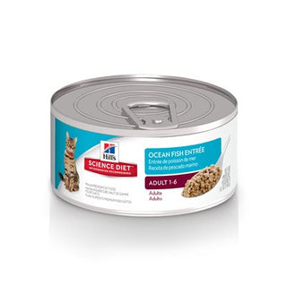 Hill's Science Diet Adulte Chat Entrée de Poisson de Mer 24/5.5 oz