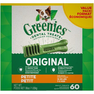 Greenies - Gâteries Dentaire pour Chiens Emballage Valeur 36oz Petit
