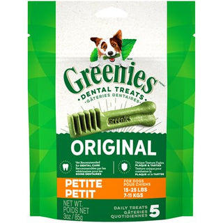 Greenies - Original Treat Pak Format d'Essai 3oz Petite