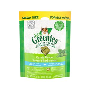 Greenies - Félin Gâteries Dentaires Complètes Herbe à Chat 4,6 oz