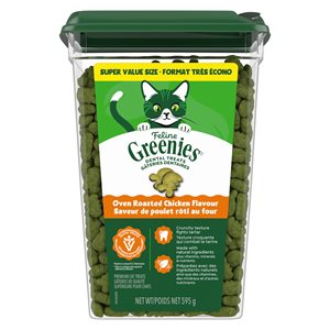 Greenies - Félin Poulet Rôti Format Économique 21 oz