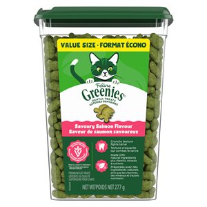 Greenies - Félin Gâteries Dentaires Complètes Saumon 9,75 oz