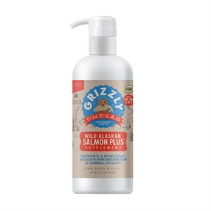 Grizzly Huile de Saumon « Plus » 16oz (473ml)