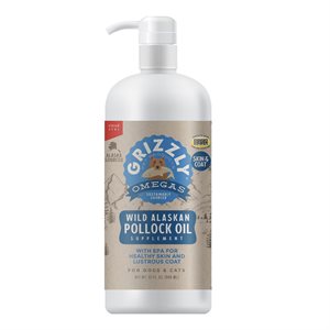Grizzly Huile de Goberge Chien 32oz (946ml)