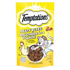 Temptations Bouchées à la Viande Saveur de Poulet 43g