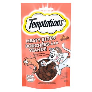 Temptations Bouchées à la Viande Saveur de Saumon 43g