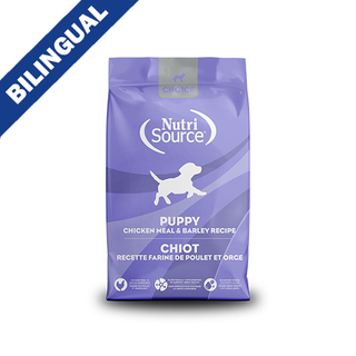Nourriture sèche pour chiots NutriSource® Choice, poulet et orge