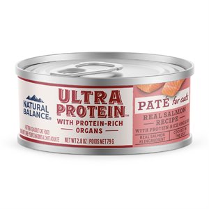 Natural Balance Ultra Protein Chat Saumon & Abats Pâté 2.8 oz (à l’unité) | Natural Balance
