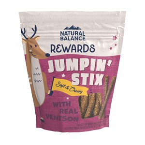 Natural Balance « Rewards Jumpin' Stix » Gâteries pour Chiens Venaison 10oz | Natural Balance