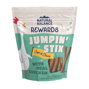 Natural Balance « Rewards Jumpin' Stix » Gâteries pour Chiens Poulet 10oz | Natural Balance