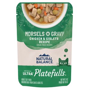 Natural Balance pour Chats Formule « Platefulls » de Poulet & Abats 3 oz (à l’unité) | Natural Balance