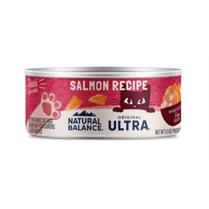 Natural Balance pour Chats Formule de Saumon en Conserves 5.5 oz (à l’unité) | Natural Balance