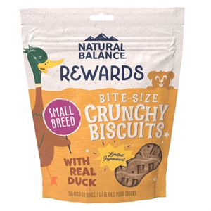 Natural Balance pour Chiens de Petites Races Gâteries Formule « LIT » de Pommes de Terre & Canard 8oz | Natural Balance