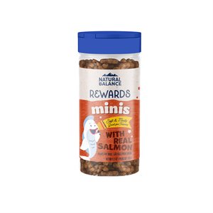 Natural Balance Gâteries « Rewards Minis » pour Chiens avec Saumon 5.3oz | Natural Balance