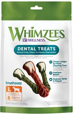 GÂTERIES DENTAIRES WHIMZEES™ POUR CHIEN, BRUSHZEES