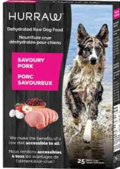 HURRAW NOURRITURE DÉSHYDRATÉE - PORC SANS GRAINS POUR CHIEN