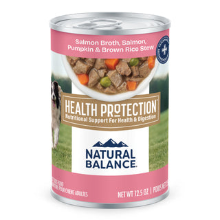 Natural Balance Health Protection Ragoût de Saumon & Citrouille 12.5 oz (à l’unité) | Natural Balance