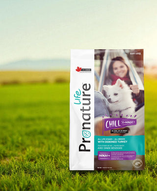 PRONATURE LIFE "CHILL" NOURRITURE POUR CHIEN TOUTES RACES DINDE DÉSOSSÉE