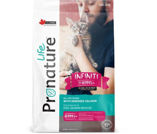 PRONATURE LIFE "INFINITI" NOURRITURE POUR CHAT SAUMON DÉSOSSÉ