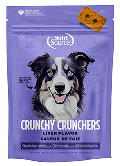 NutriSource® Crunchy Cruncher, saveur de foie, pour chiens