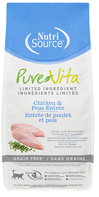 NutriSource® PureVita™ Entrée de poulet et pois sans grains pour chats
