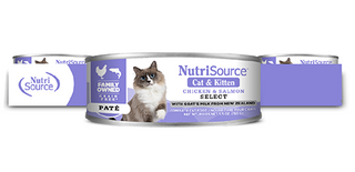 NutriSource® Poulet et saumon select sans grains, conserves pour chats
