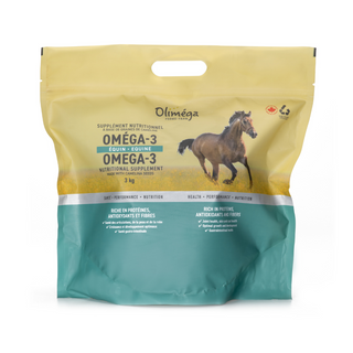 OLIMEGA TOURTEAU CAMÉLINE OMEGA-3 SUPPLEMENT POUR CHEVAL