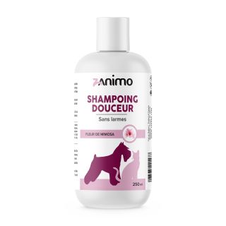 Zanimo Shampoing Douceur, Sans Larme, Pour Chien Et Chat - Fleur De Mimosa