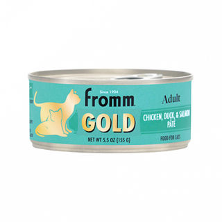 Fromm® Gold Adult Nourriture au pâté de poulet, canard et saumon pour chats 12 x 5,5 oz