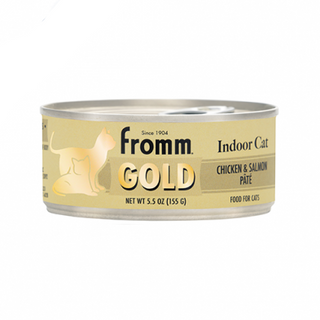 Fromm® Gold Indoor Cat chat intérieur   Nourriture au poulet et au saumon pour chats adultes 12 x 5.5oz