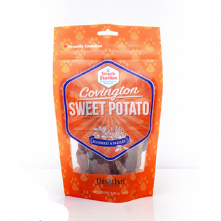 This & That® Snack Station Patate Douce Bleuet et Persil pour chiens et chats