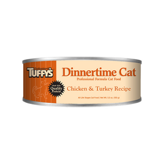 TUFFY'S DINNERTUME NOURRITURE HUMIDE POUR CHAT POULET ET THON 5.5oz