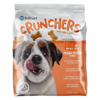 CRUNCHERS GATERIES POUR CHIEN AU BEURRE DE CACAHUETE