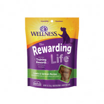 WELLNESS® WELLBITES® GÂTERIE POUR CHIENS  À L'AGNEAU ET AU SAUMON 6oz