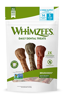 BRUSHZEES GÂTERIES DENTAIRES WHIMZEES™ POUR CHIEN,