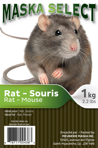 MASKE SELECT NOURRITURE RAT ET SOURIS 19%