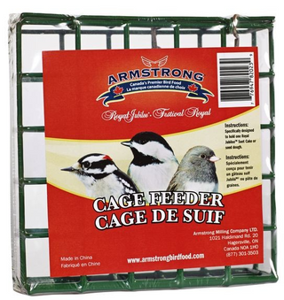 MANGEOIR OISEAUX ARMSTRONG CAGE POUR SUIF