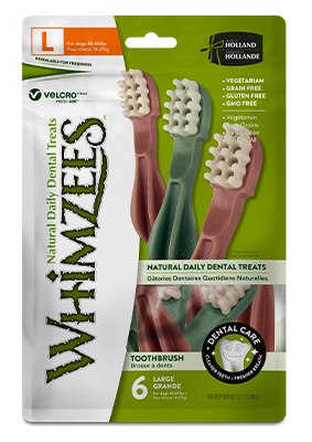 GÂTERIES DENTAIRES WHIMZEES™ POUR CHIEN, BRUSHZEES