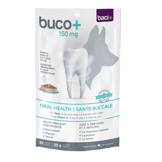 Buco+150 mg soins dentaires / chats et chiens de plus de 15kg