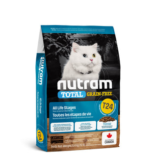 Total (T24) chat sans grains farine de truite et saumon